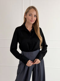 Moteriški marškiniai DWIGHT Juoda