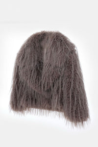 Moteriški trumpi kailiniai GLORY Kapučino