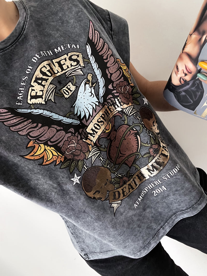 Moteriški medvilniniai marškinėliai EAGLES