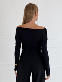 Moteriška itališka palaidinė AXEL Juoda