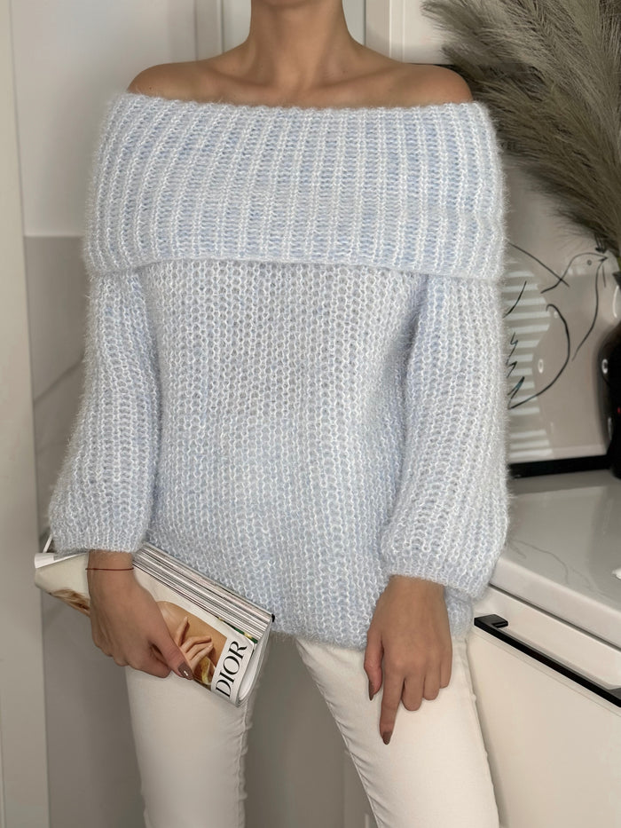 Moteriškas megztinis PENNY Mėlyna