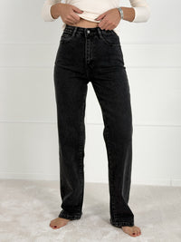 STRAIGHT STRETCH FULL LENGTH modelio moteriški džinsai NOTHA Juoda