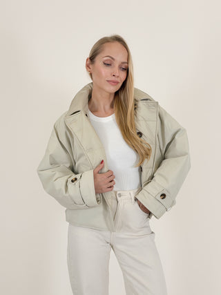 Striukė BOXY Kreminė