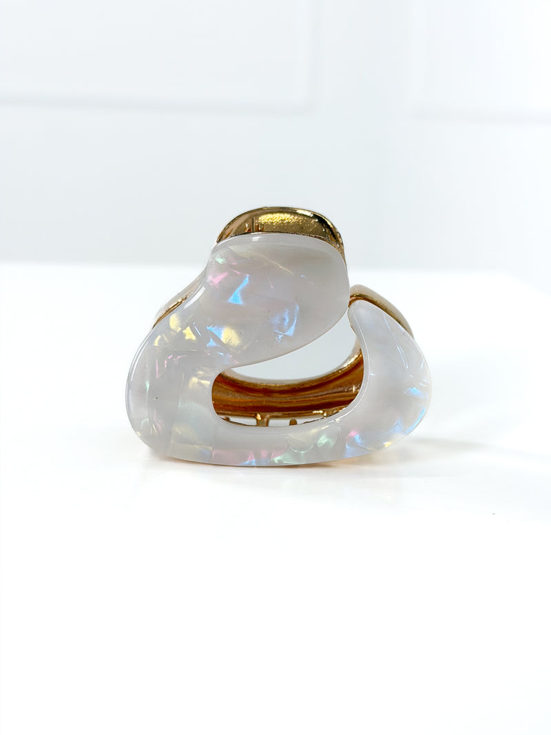 Plaukų segtukas JOSIE Kreminė