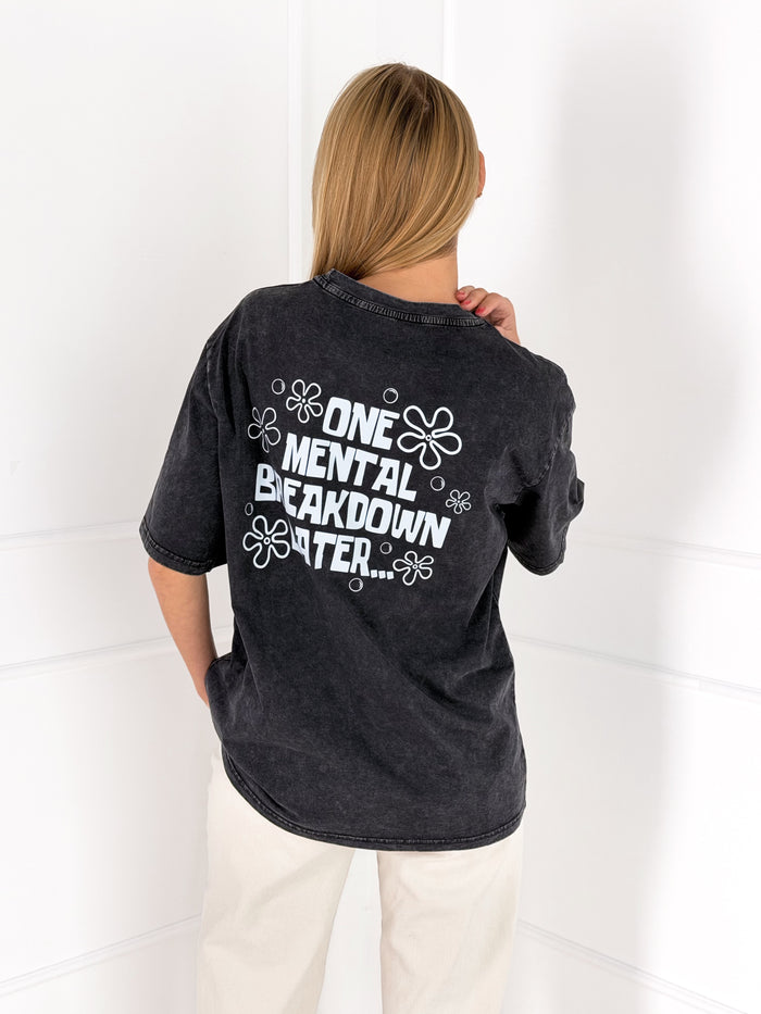 Moteriški medvilniniai marškinėliai FREESIA Juoda