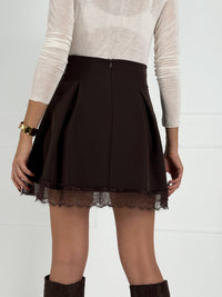 Moteriškas itališkas sijonas LIZBETH Ruda