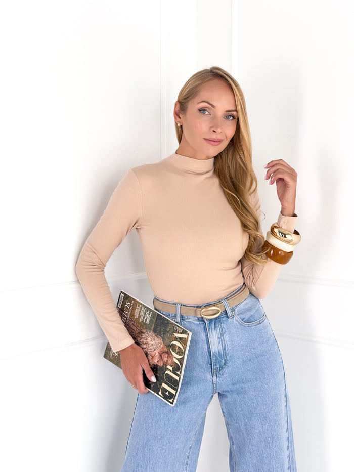 Moteriška medvilninė palaidinė JIMMY Kreminė