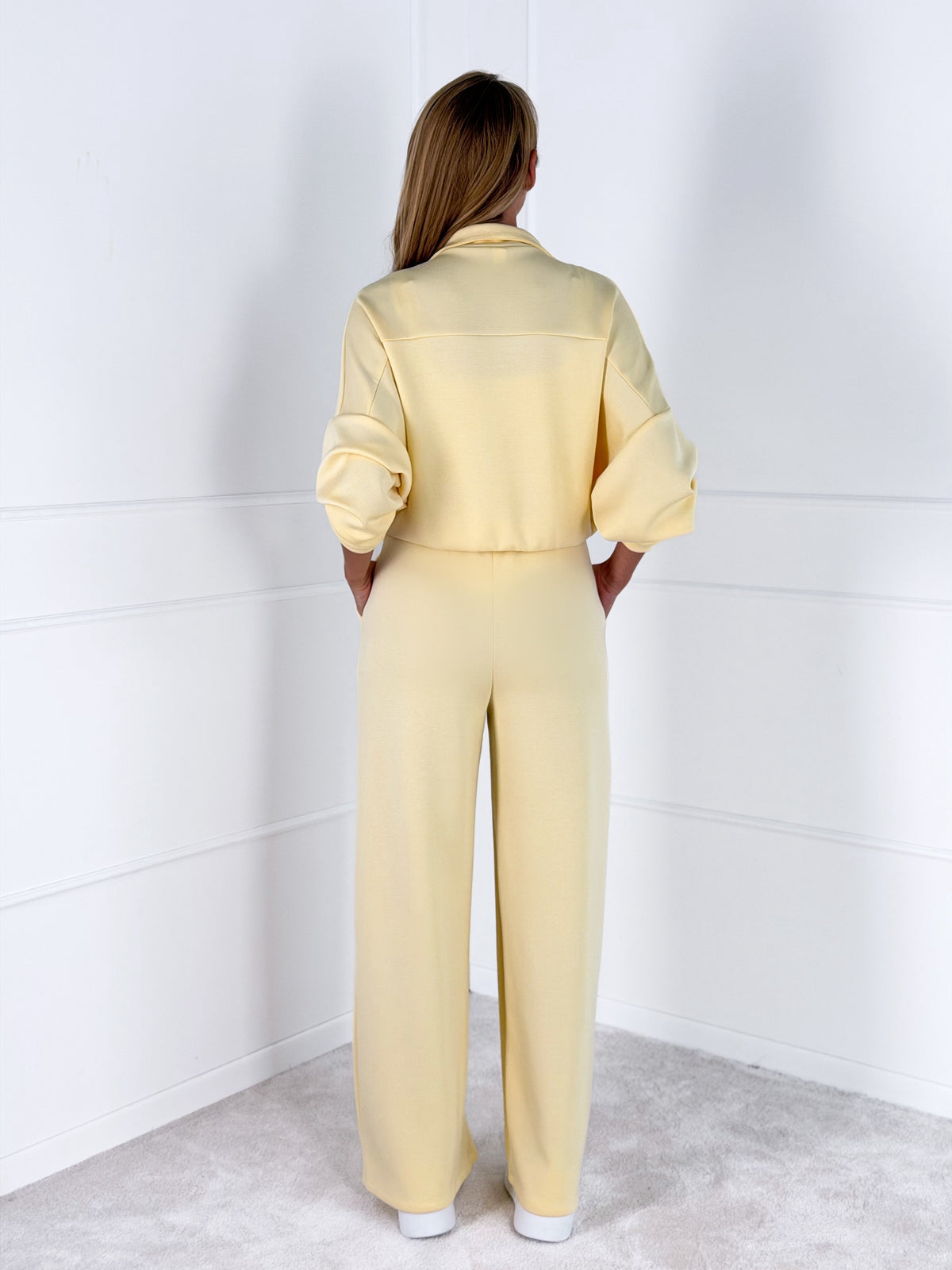 Moteriškas laisvalaikio kostiumėlis MARTHA Geltona