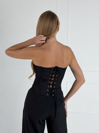 Moteriškas korsetas ZYREN Juoda