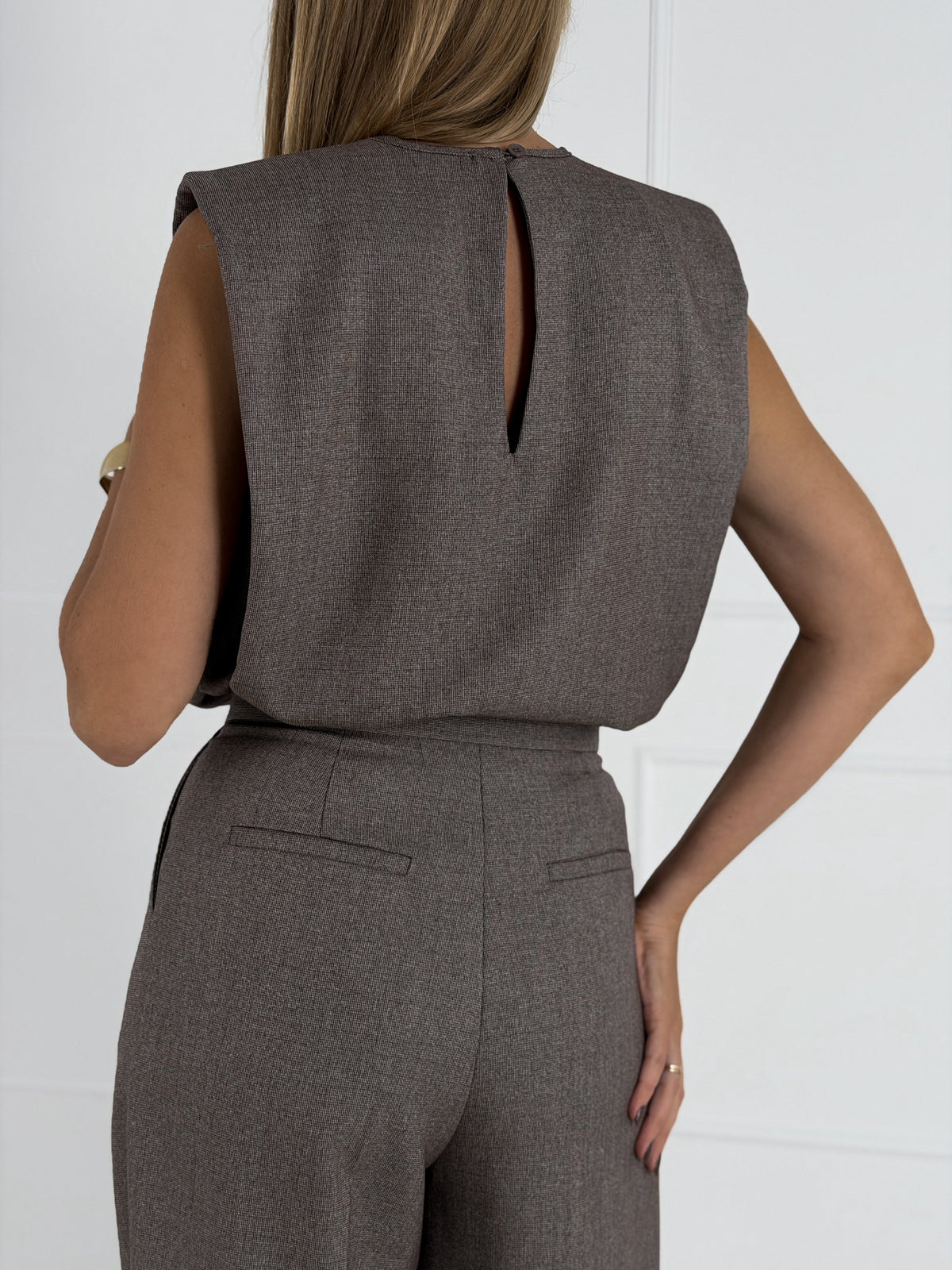 Moteriška puošni palaidinė JULIETA Ruda