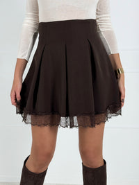 Moteriškas itališkas sijonas LIZBETH Ruda