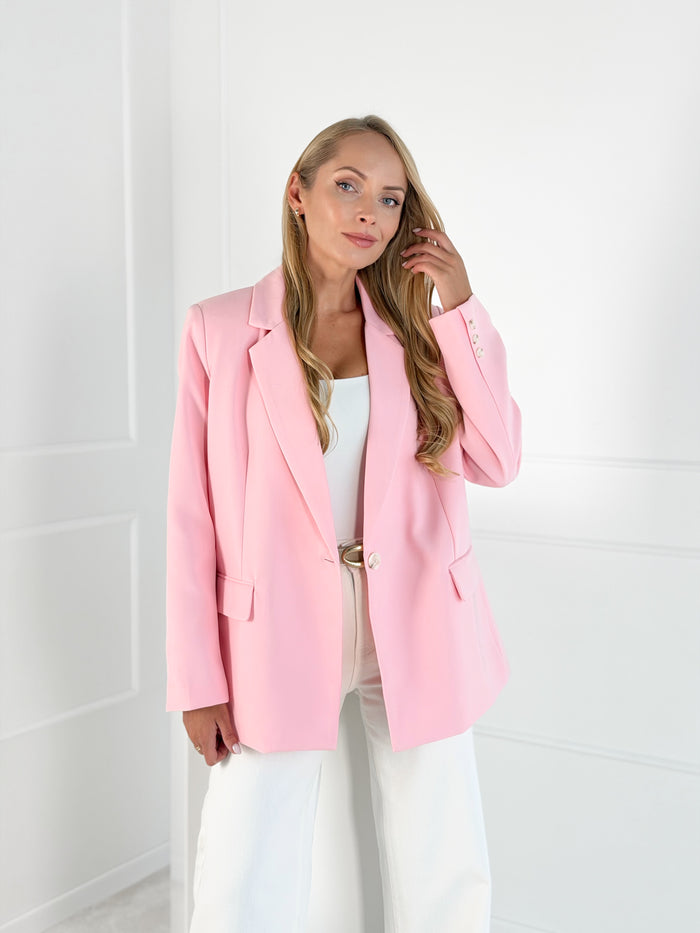 Moteriškas klasikinis švarkas CONAN Rožinė