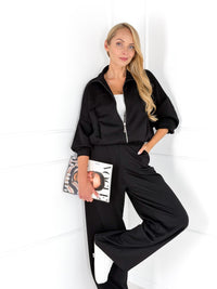 Moteriškas laisvalaikio kostiumėlis MARTHA Juoda