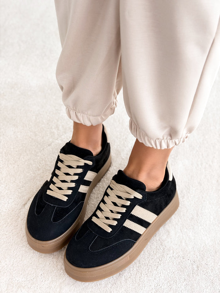 Moteriški laisvalaikio bateliai AYLA Juoda