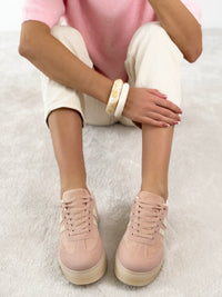 Moteriški laisvalaikio bateliai AYLA Rožinė