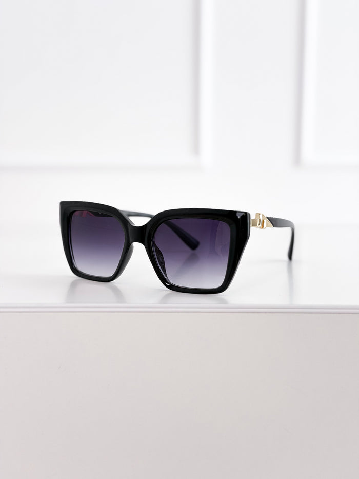 Moteriški saulės akiniai 113 Juoda/Violetinė