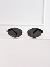 Moteriški saulės akiniai 110 Juoda/Auksinė