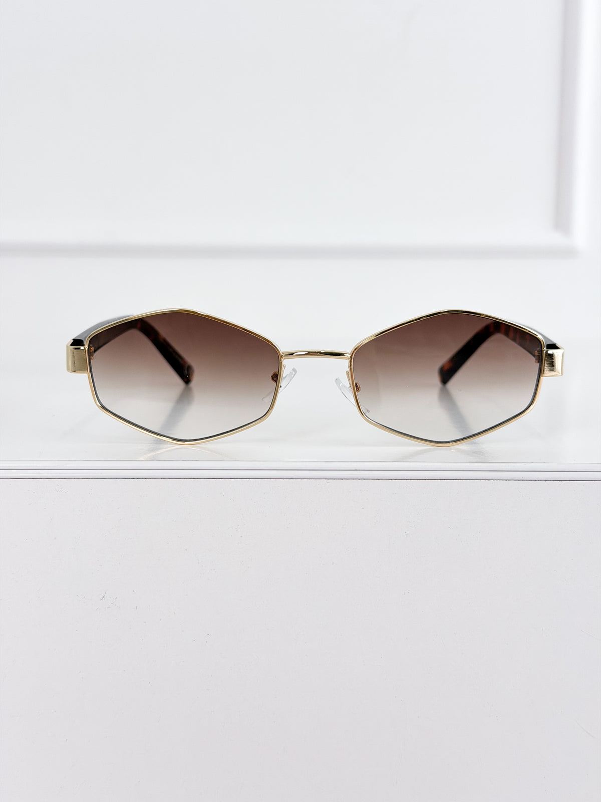 Moteriški saulės akiniai 110 Ruda