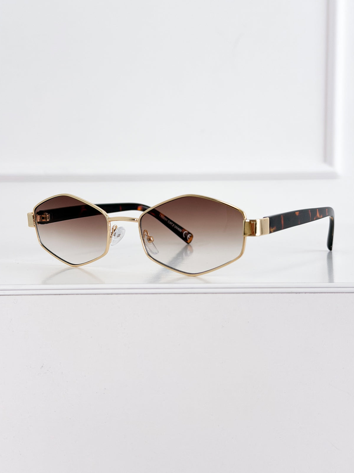 Moteriški saulės akiniai 110 Ruda