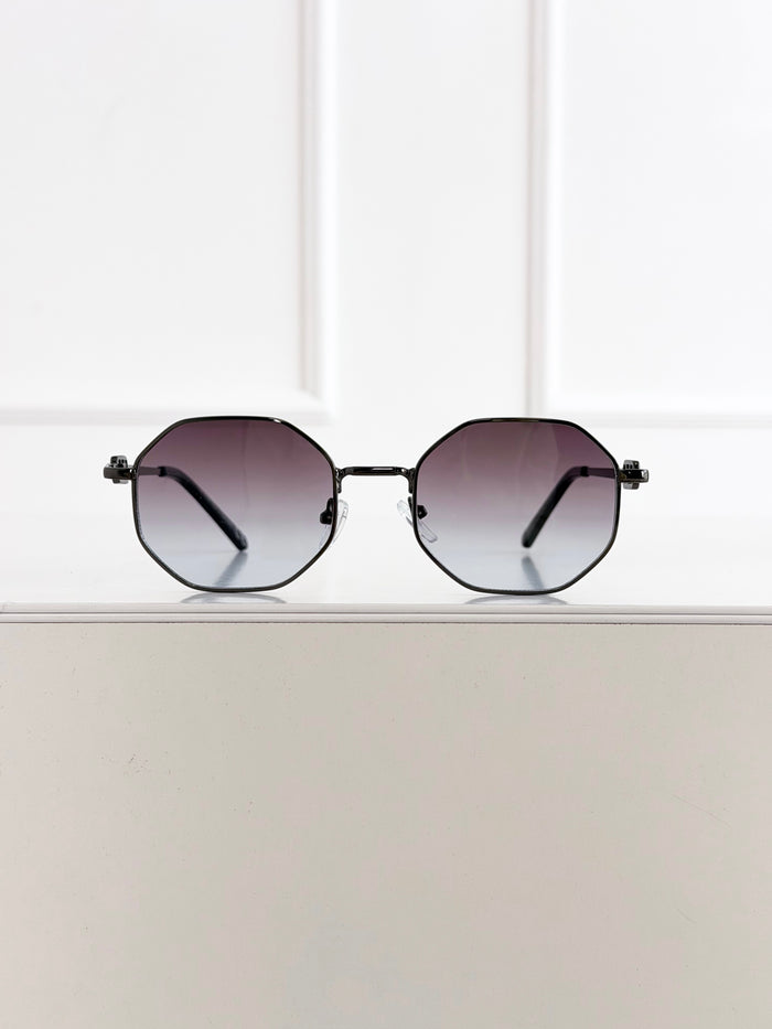 Moteriški saulės akiniai 108 Pilka