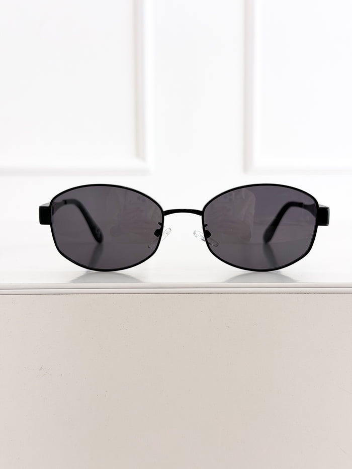 Moteriški saulės akiniai 107 Juoda