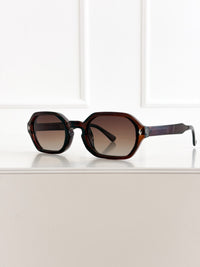 Moteriški saulės akiniai 111 Tamsiai ruda