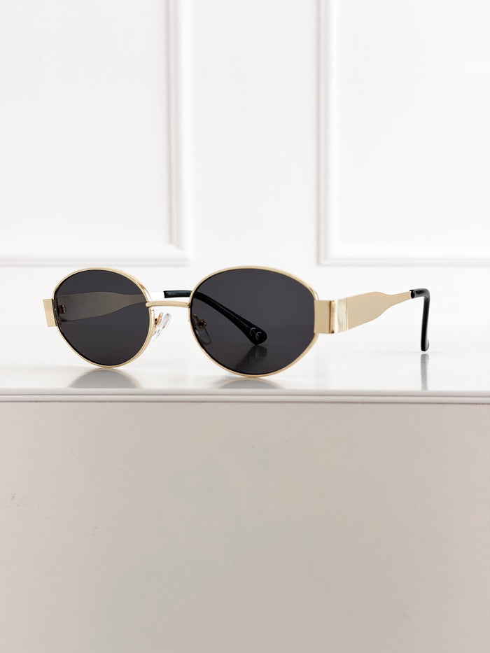 Moteriški saulės akiniai 109 Juoda/Auksinė