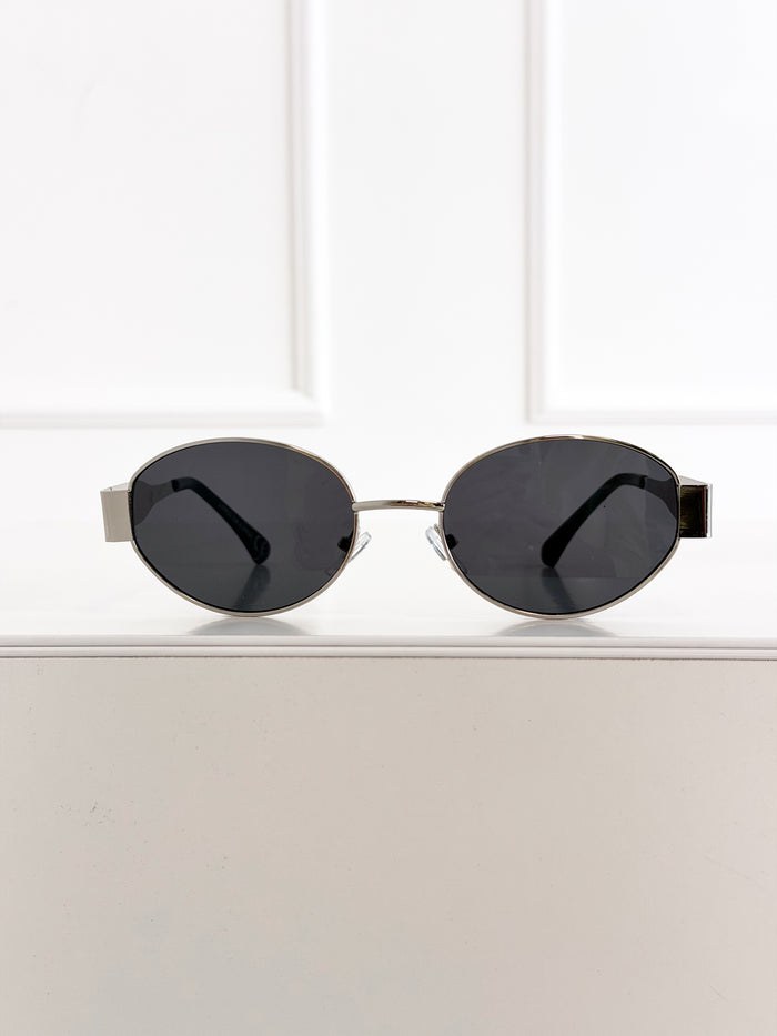 Moteriški saulės akiniai 109 Juoda/Sidabrinė