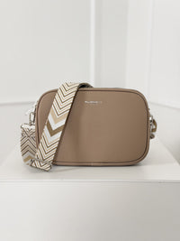 Moteriška dirbtinės odos rankinė THERON Kreminė