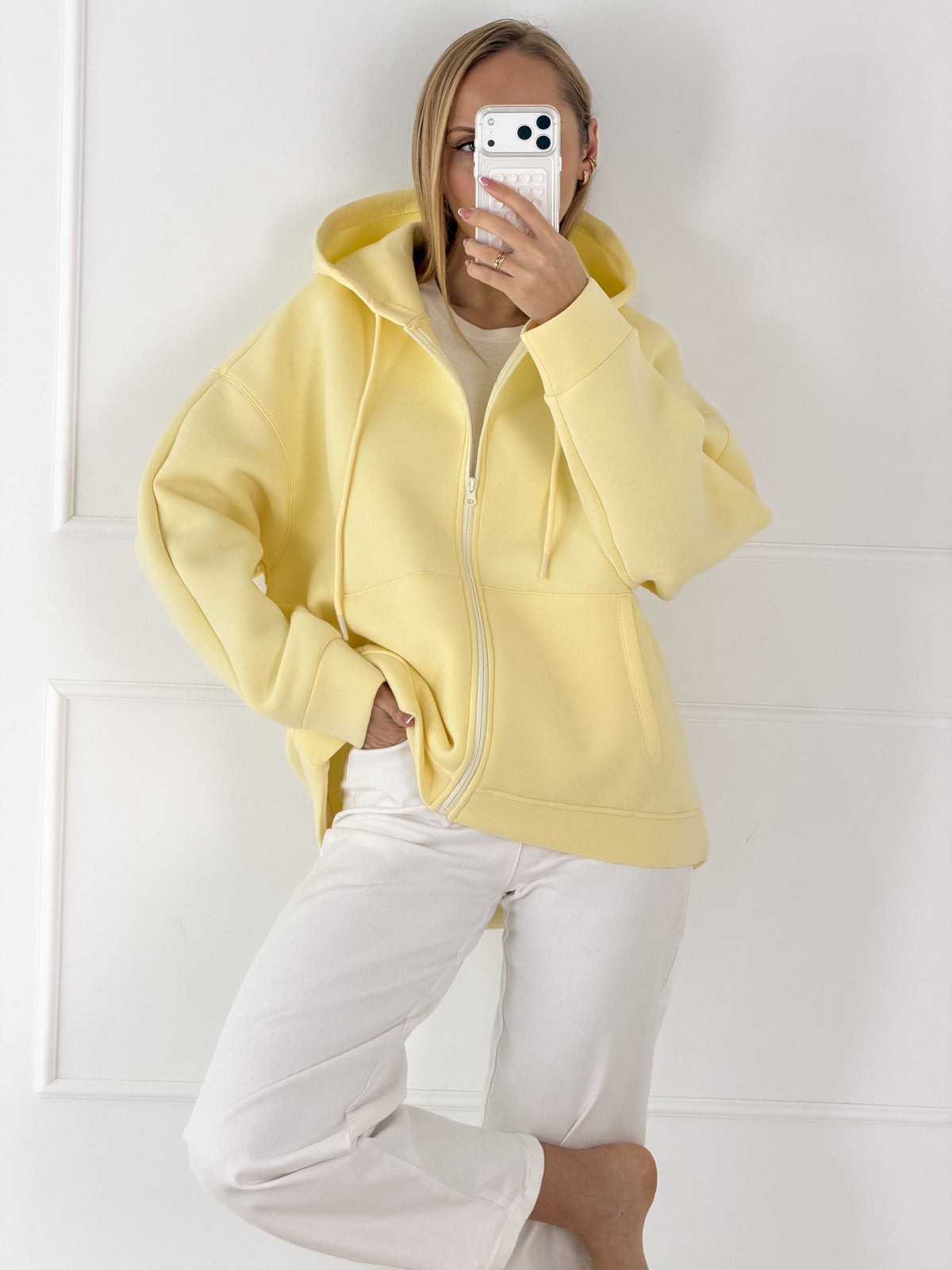 Moteriškas džemperis CASPAR Geltona