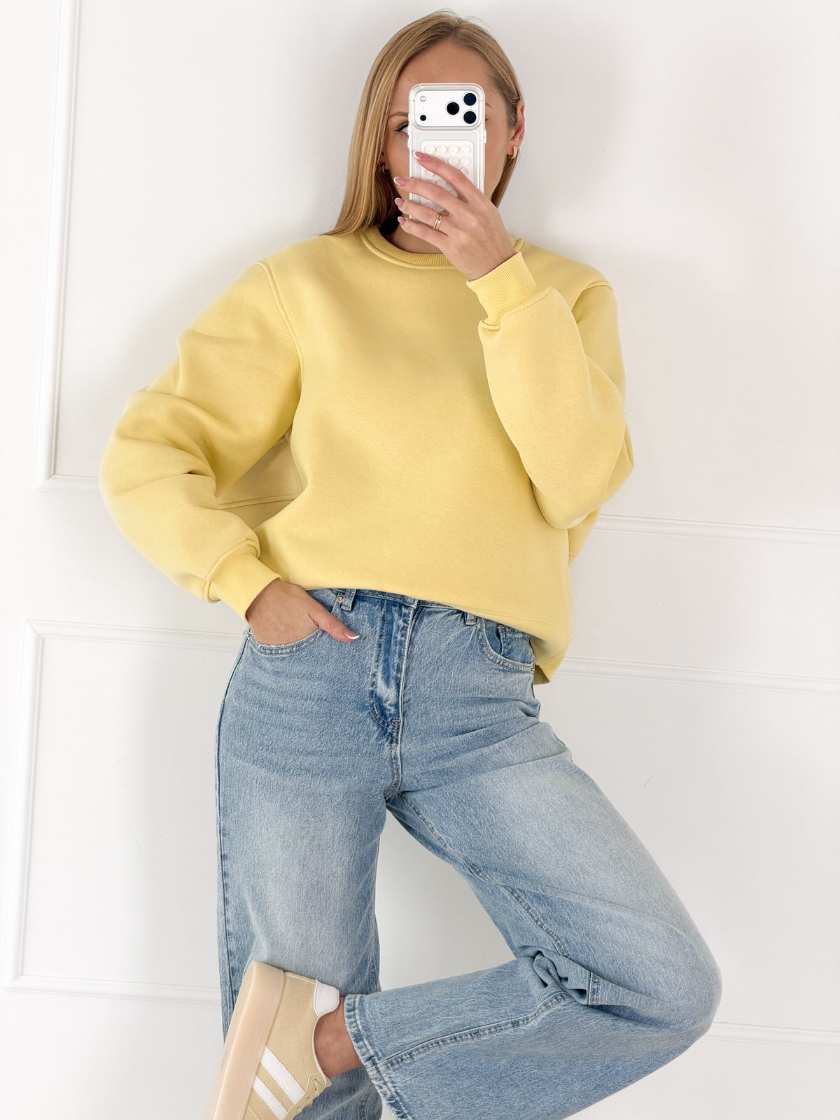 Moteriškas džemperis OSMUND Geltona