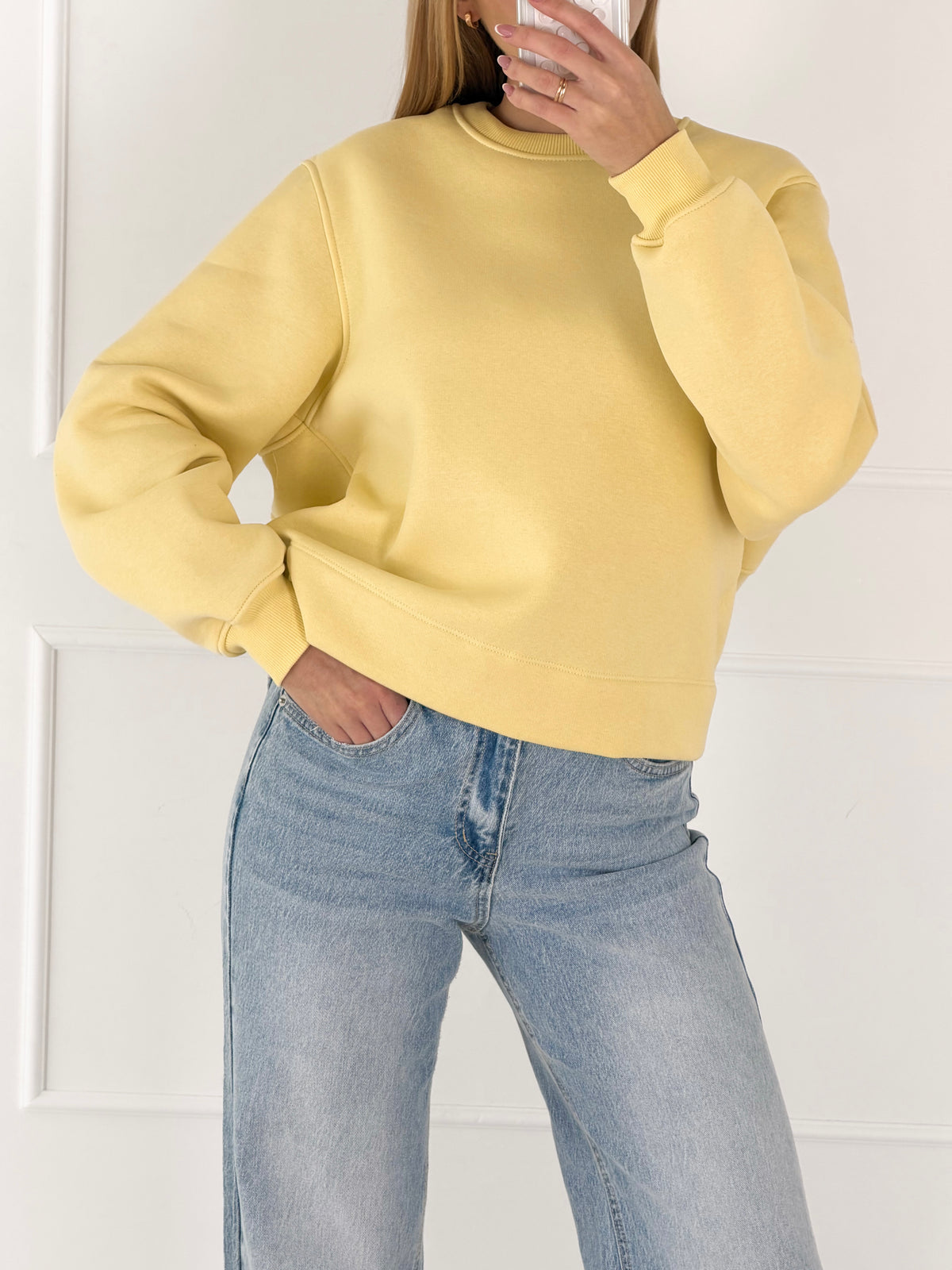 Moteriškas džemperis OSMUND Geltona