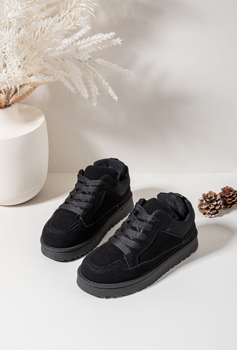 Moteriški šilti laisvalaikio bateliai JOHN Juoda