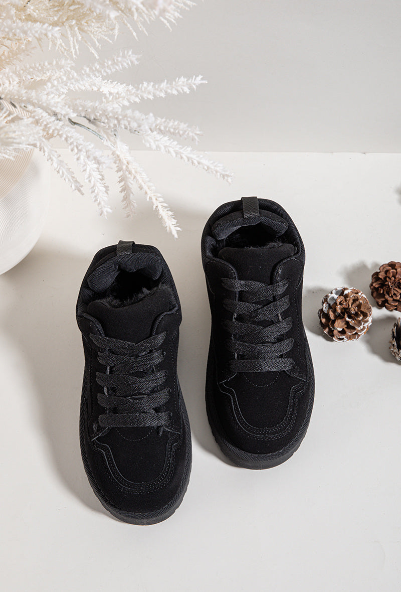 Moteriški šilti laisvalaikio bateliai JOHN Juoda