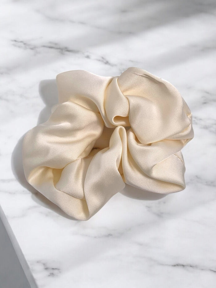 Plaukų gumytė SILK Kreminė