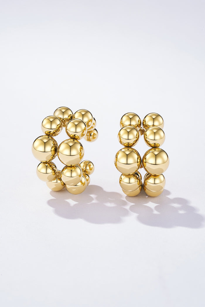 Moteriški aukso spalvos auskarai NOAH