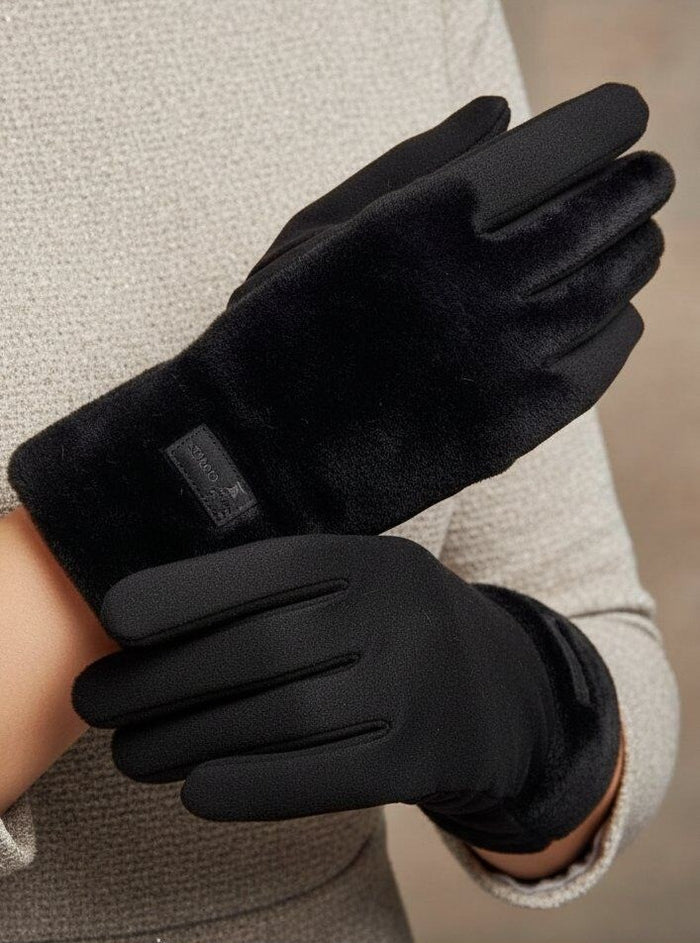 Moteriškos pirštinės HELEN Juoda