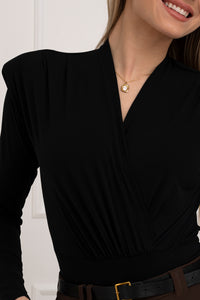 Moteriškas itališkas bodis MARTHO Juoda