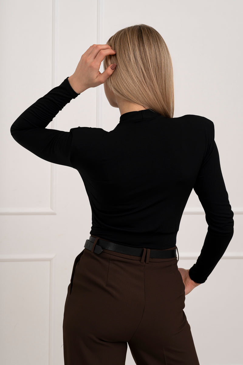 Moteriškas itališkas bodis MARTHO Juoda