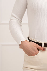 Moteriškas golfas OLERON Balta