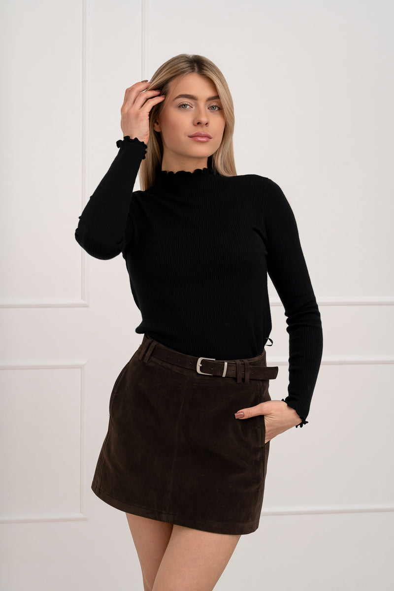 Moteriškas golfas OLERON Juoda