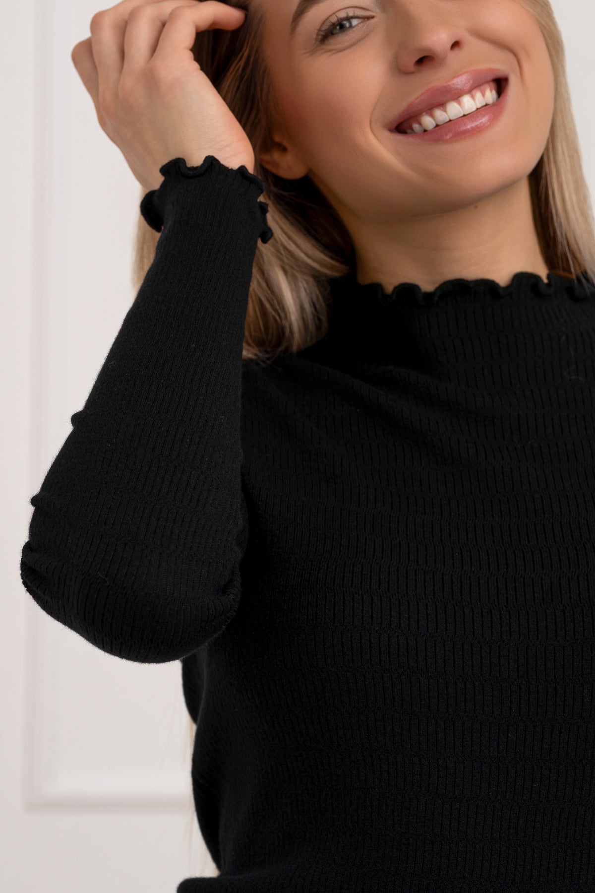 Moteriškas golfas OLERON Juoda