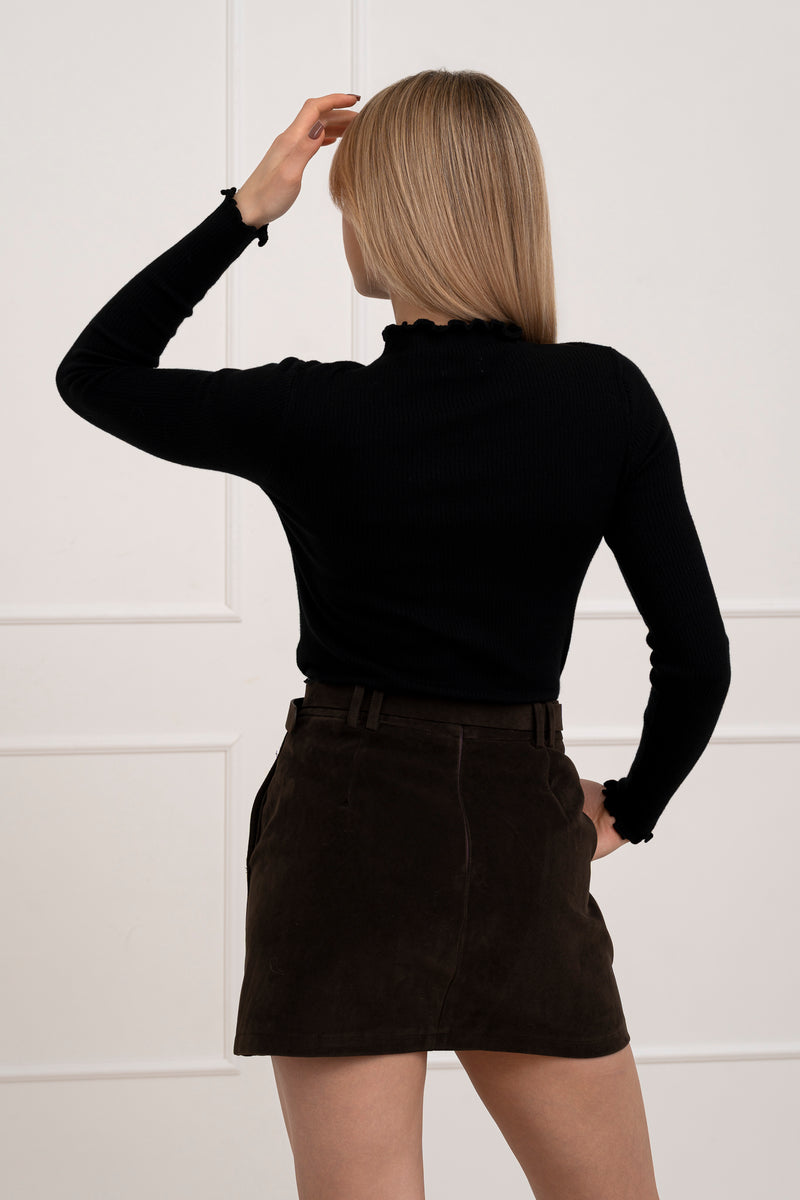 Moteriškas golfas OLERON Juoda