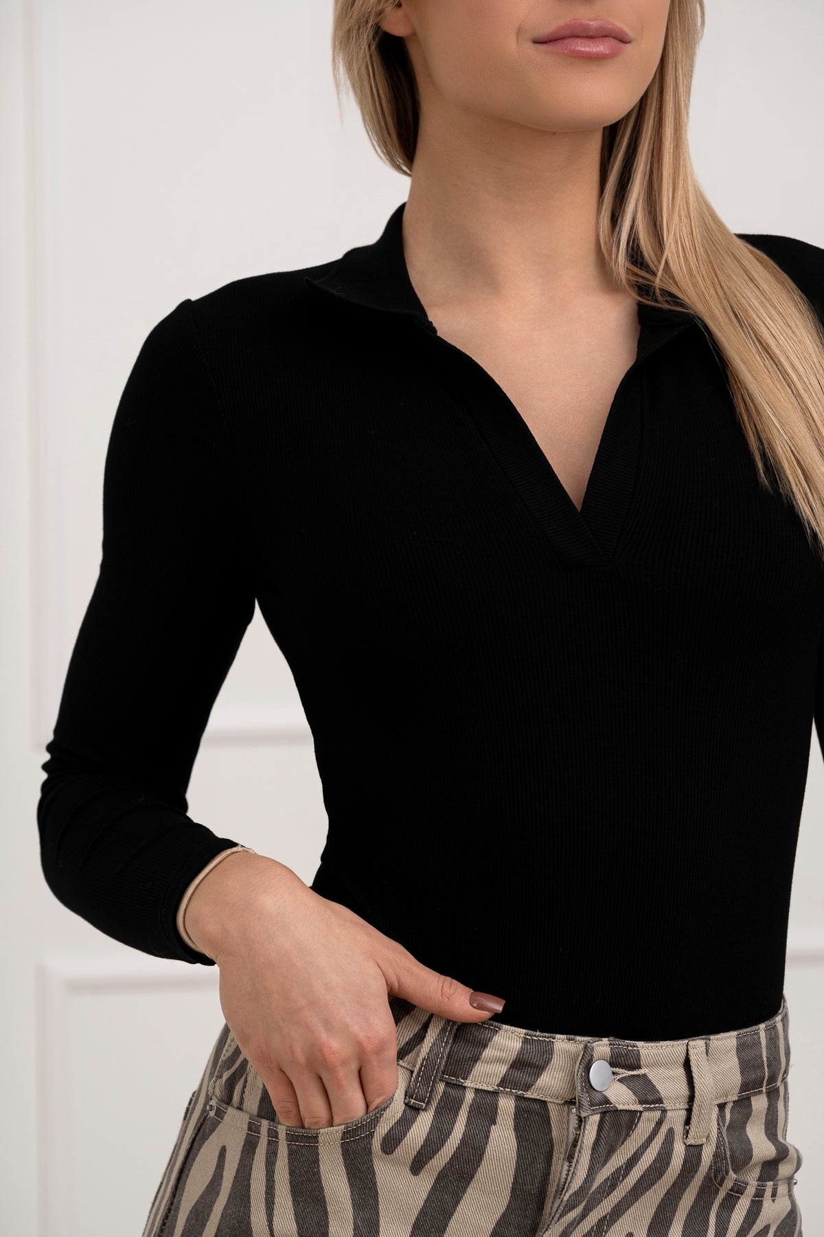 Moteriškas bodis HADES Juoda