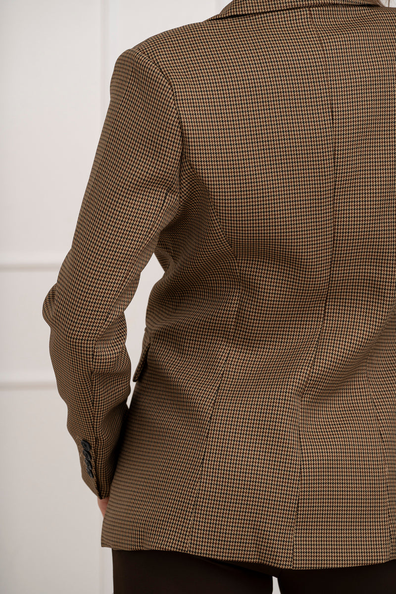 Moteriškas klasikinis švarkas GABE Ruda