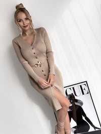 Suknelė ANNE Ruda