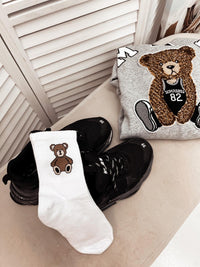 Kojinės TEDDY Balta