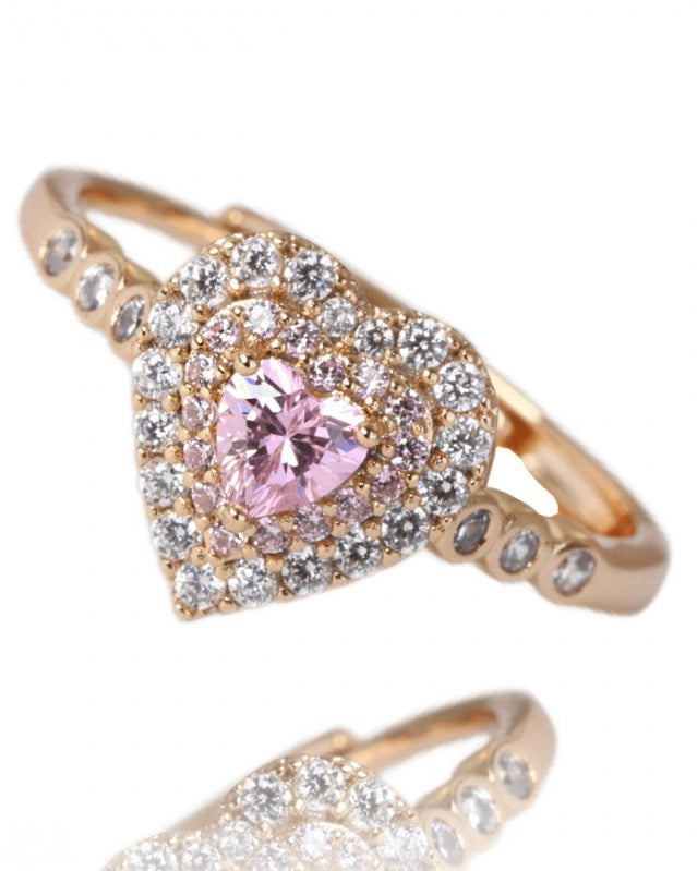 Žiedas SPARKLING HEART